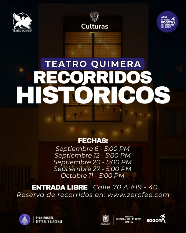 recorridos historicos teatro quimera