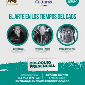 Coloquio - El arte en los tiempos del caos